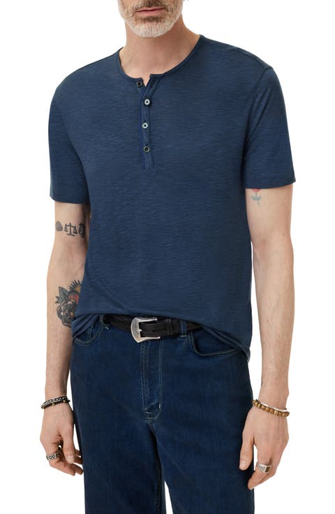 Biello Slim Fit Henley Top