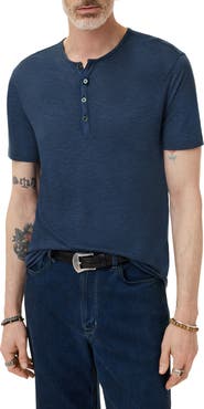 John Varvatos Biello Slim Fit Henley Top