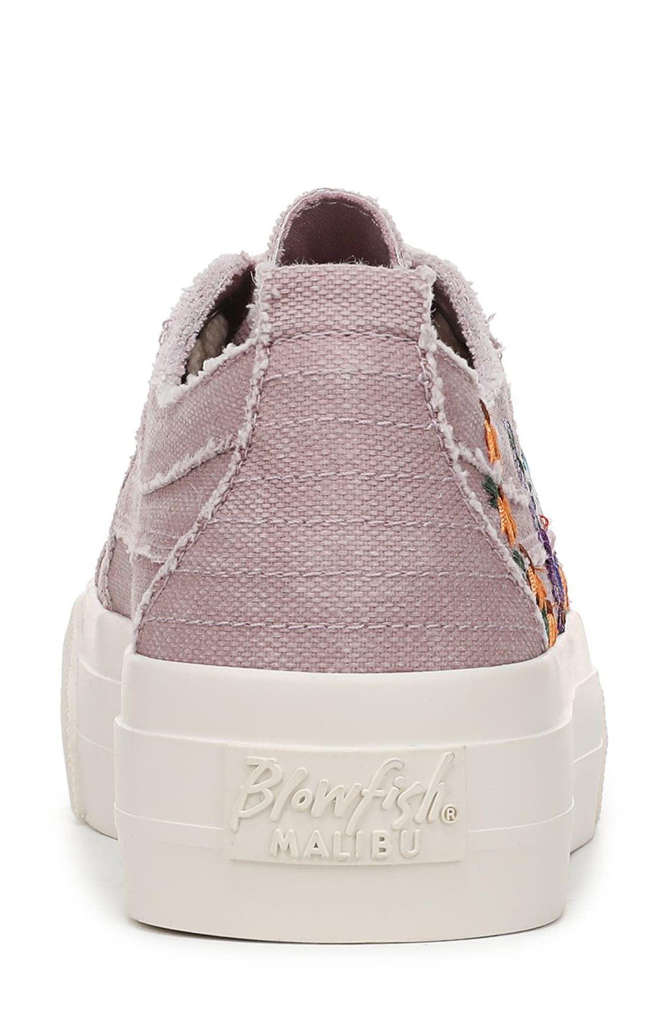 Blowfish Malibu Sadie Sun Platform Sneaker, Alternate, color, Iris Purple Canvas