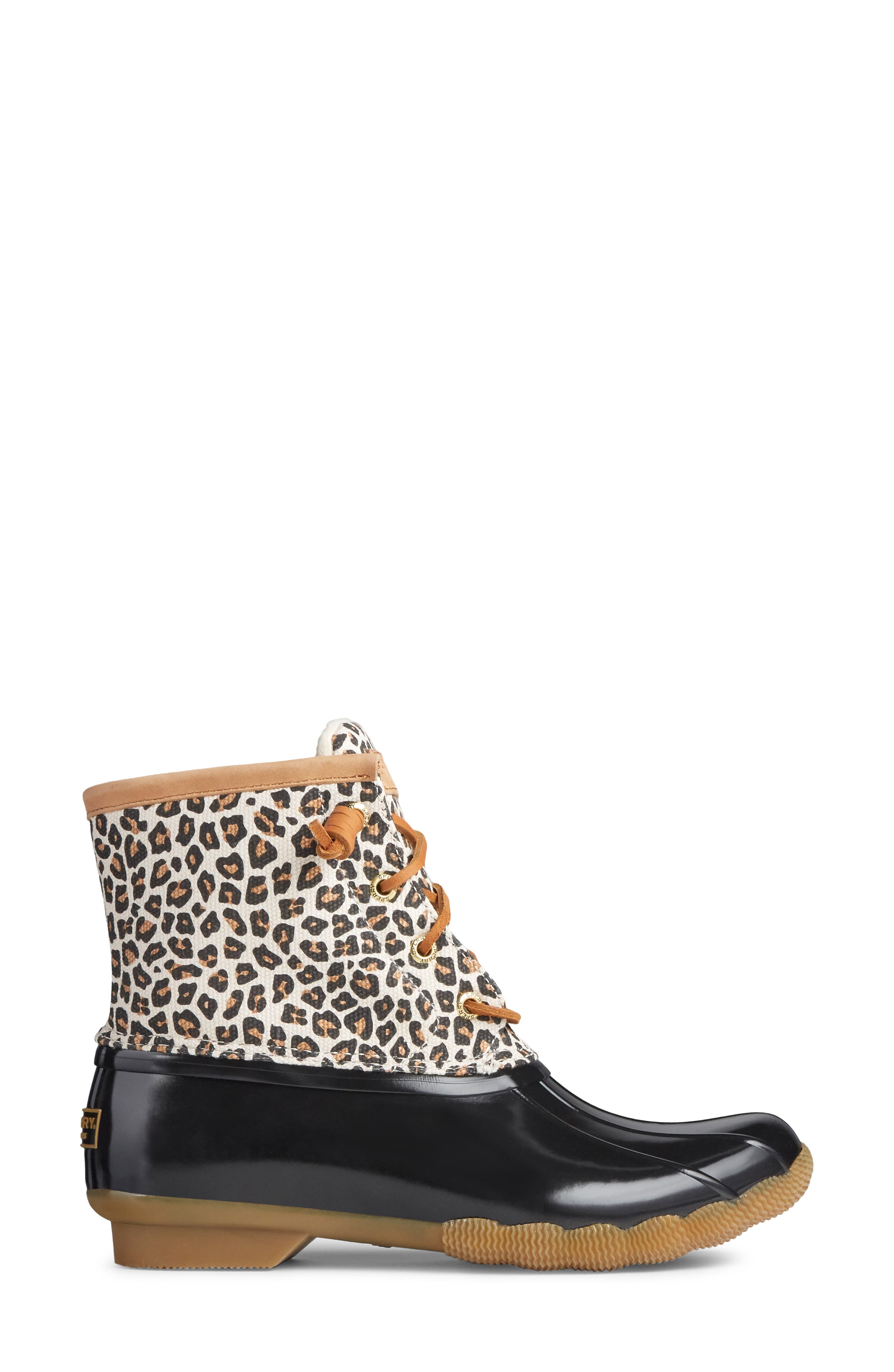 Top-Sider® Saltwater Duck Boot, Alternate, color, ANIMAL PRINT FABRIC