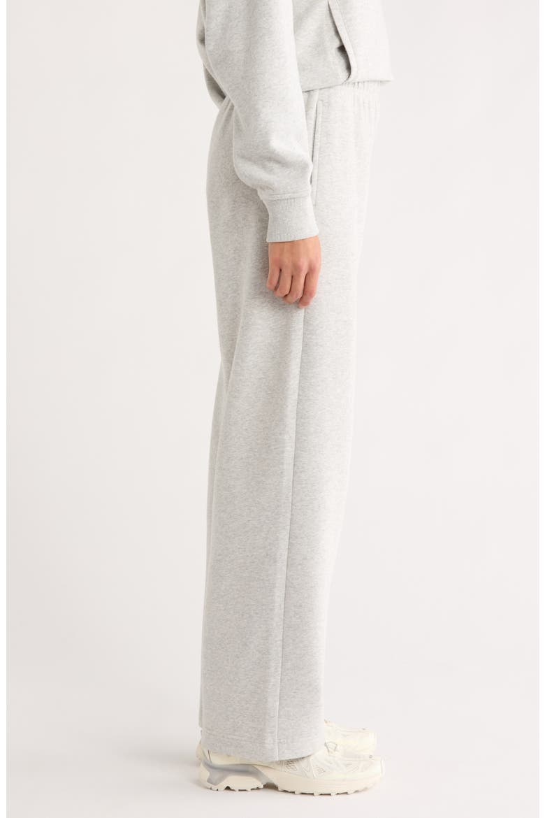 Ultracozy Fleece Straight Leg Sweatpants, Alternate, color, GREY LIGHT HEATHER