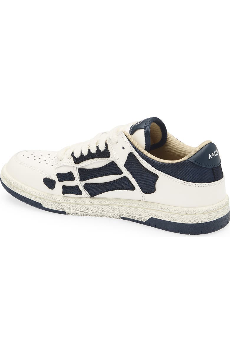 AMIRI Denim Skel Low Top Sneaker, Alternate, color, Wet Shimmer