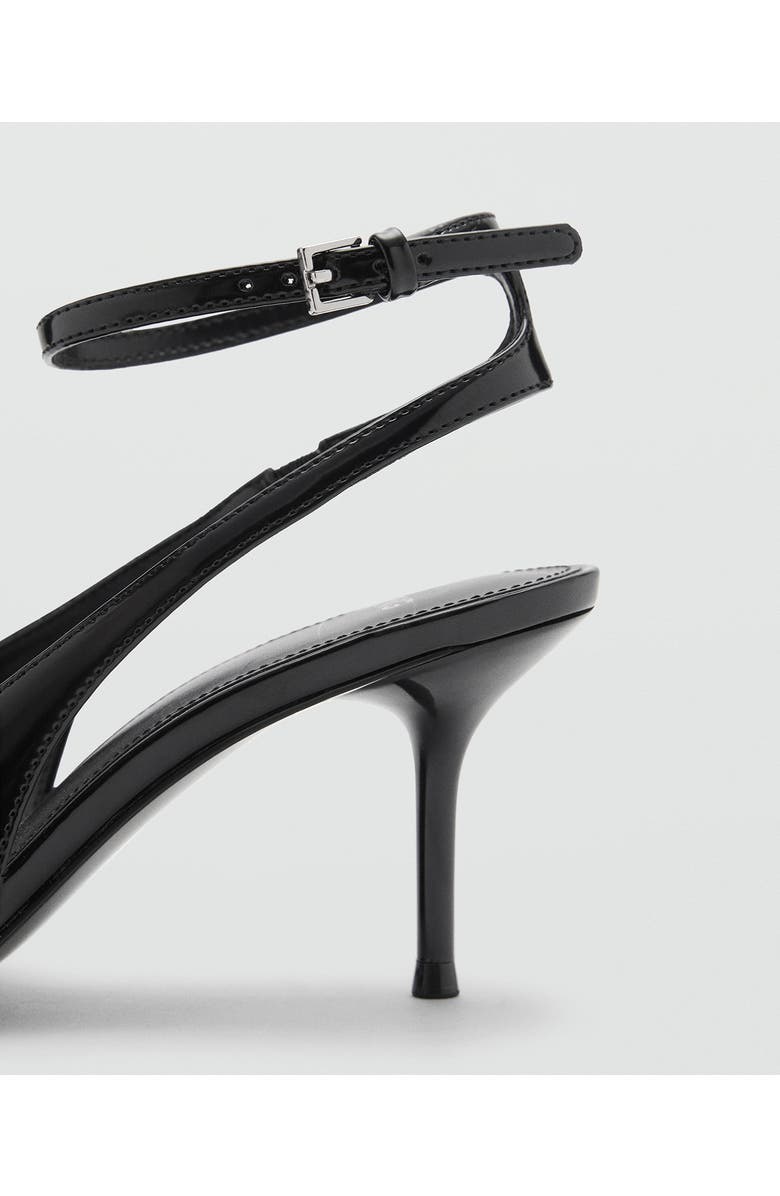 MANGO Ankle Strap Pointed Toe Pump, Alternate, color,