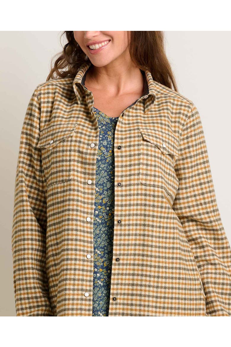 Folk Yeah Shirt Jacket, Alternate, color, Kelp