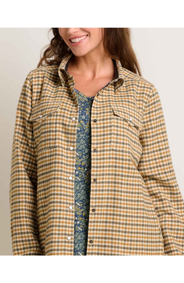 Toad & Co Folk Yeah Shirt Jacket, Alternate, color, Kelp