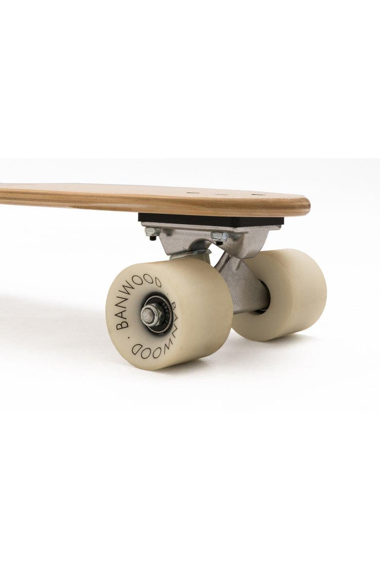 Skateboard Canadian Maple Outdoor Skating Kids Balance, Alternate, color, Cream