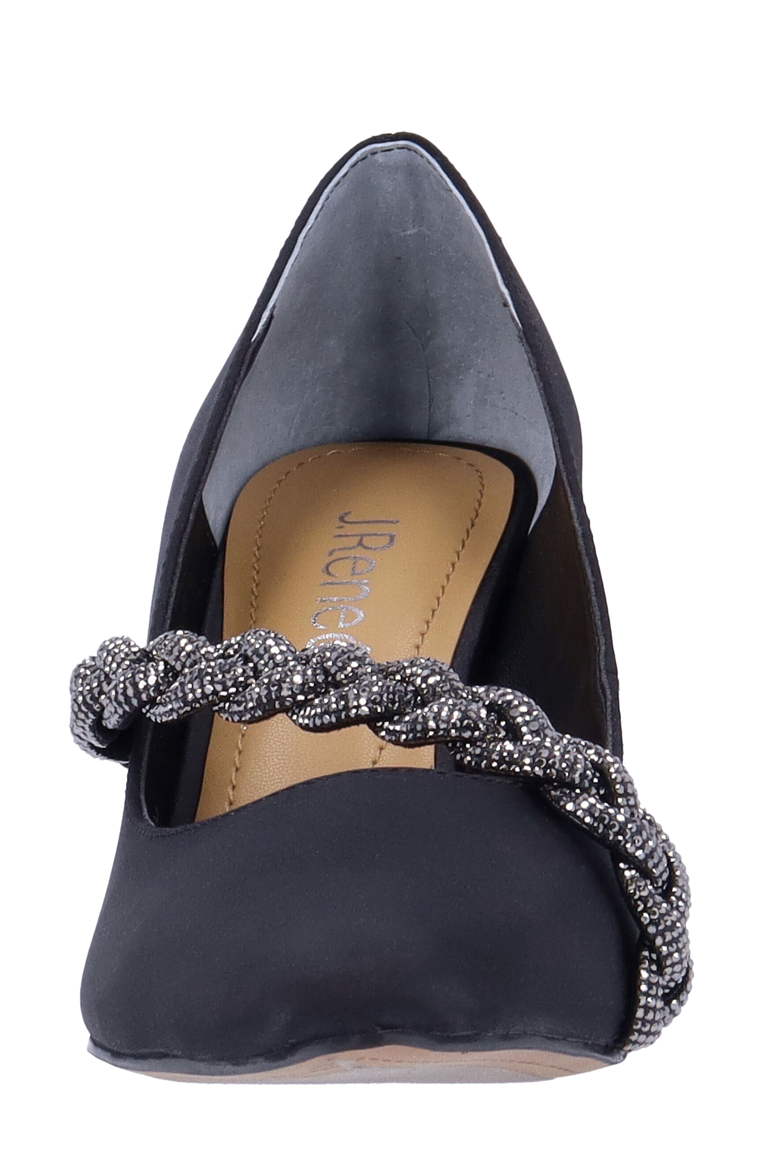 J. Reneé Nyomee Pointed Toe Pump, Alternate, color, Black