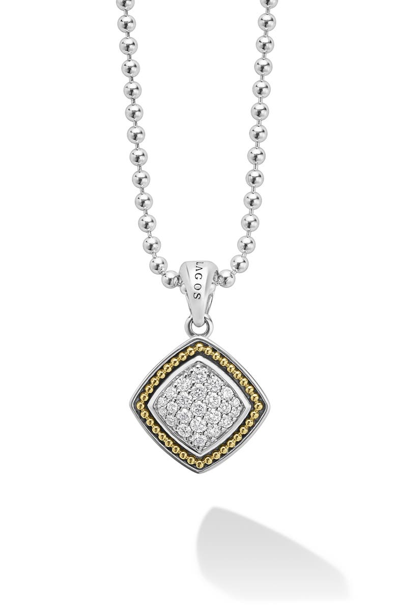 LAGOS Rittenhouse Diamond Pavé Pendant Necklace, Main, color, 
