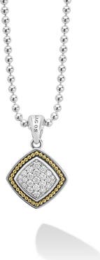 LAGOS Rittenhouse Diamond Pavé Pendant Necklace