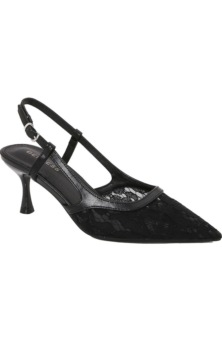 BERNESS Heidi Lace Slingback Pump, Main, color,