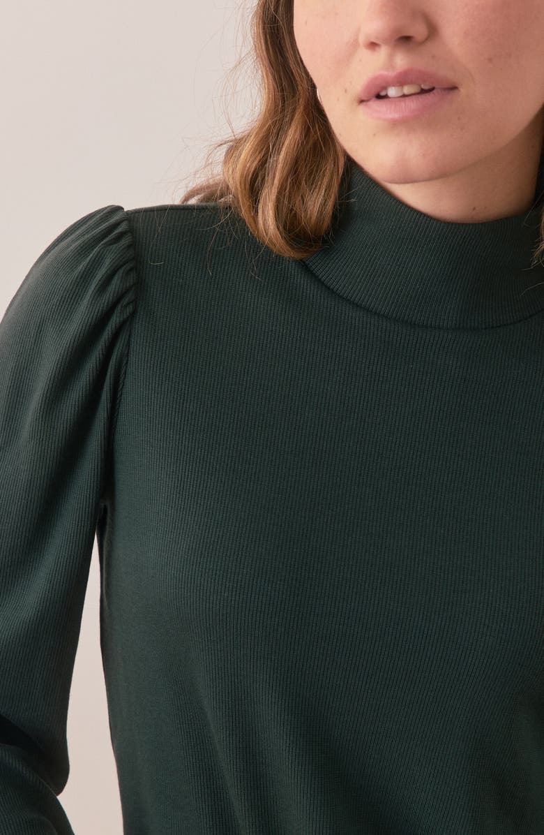 Marine Layer Lexi Turtleneck Rib Top, Alternate, color, 