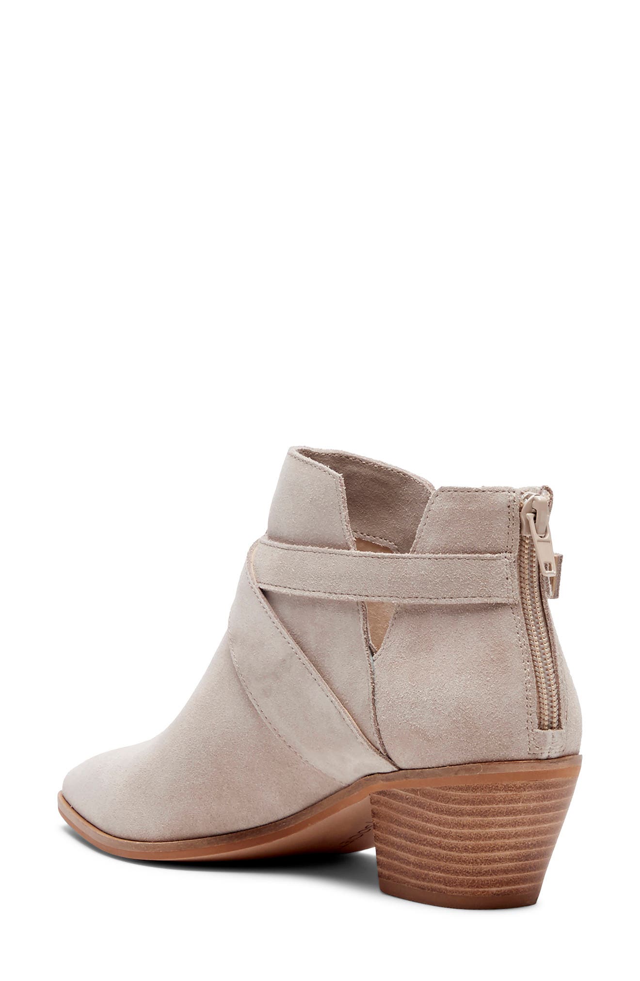 Lanica Bootie, Alternate, color, LATTE SUEDE