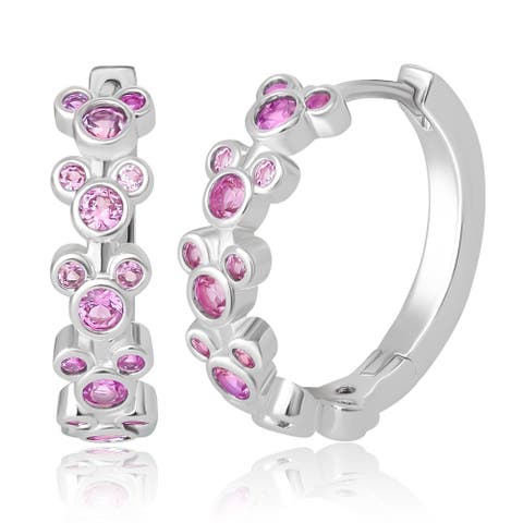 Mickey Mouse Endless Hoop Earrings