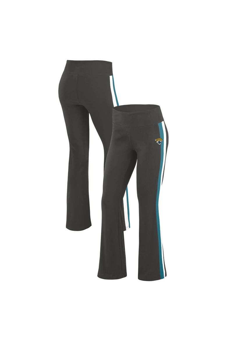 Women's WEAR by Erin Andrews Black Jacksonville Jaguars Yoga Pants, Main, color, Black