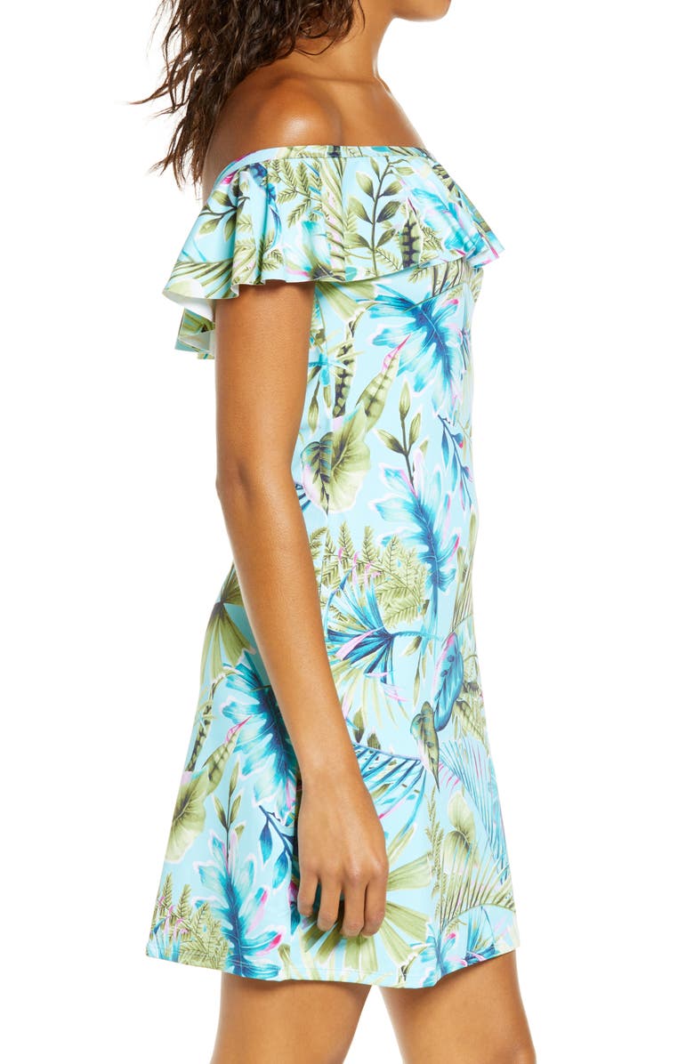 Tommy Bahama Sun Kissed Off the Shoulder Spa Dress, Alternate, color, 