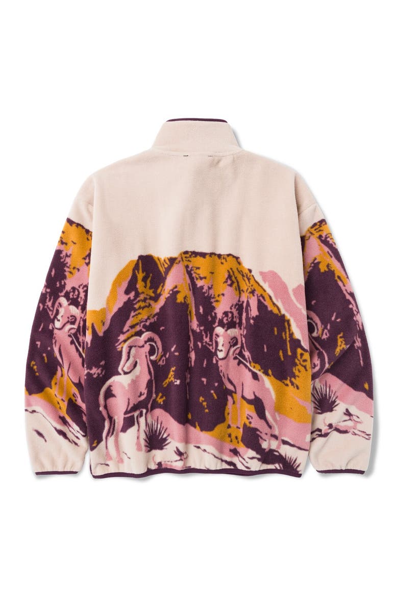 Zion Views Trail Fleece Jacket, Alternate, color, Purple