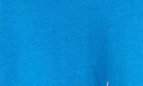 Diet Starts Monday Spray Paint Cotton Graphic T-shirt In Blue