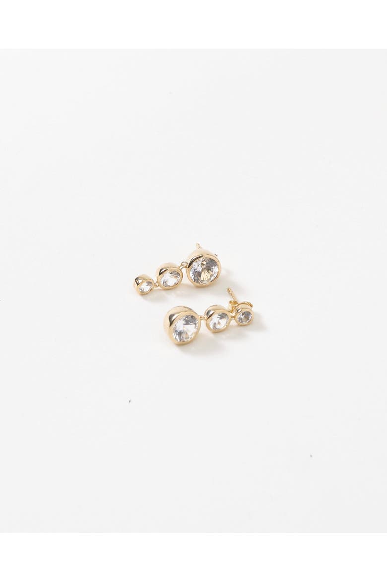 Margeaux Drop Earrings, Main, color, Sterling Silver