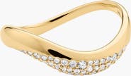 MEJURI Dôme Figure Diamond Dipped Ring