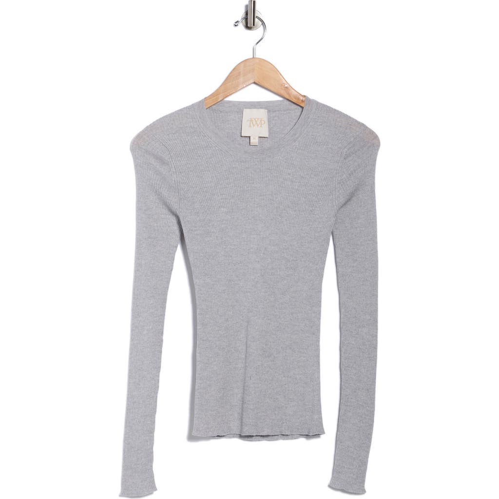 Twp Wool Crewneck Sweater In Gray