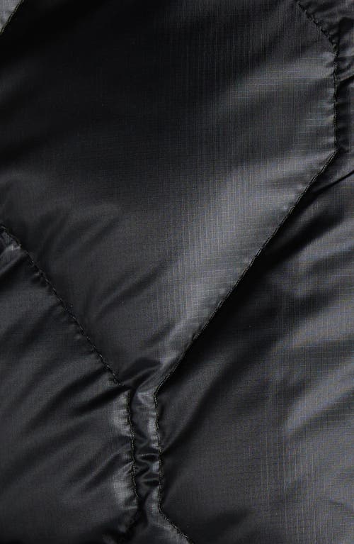 Moncler Erelia Diamond Quilted Down Vest In Black