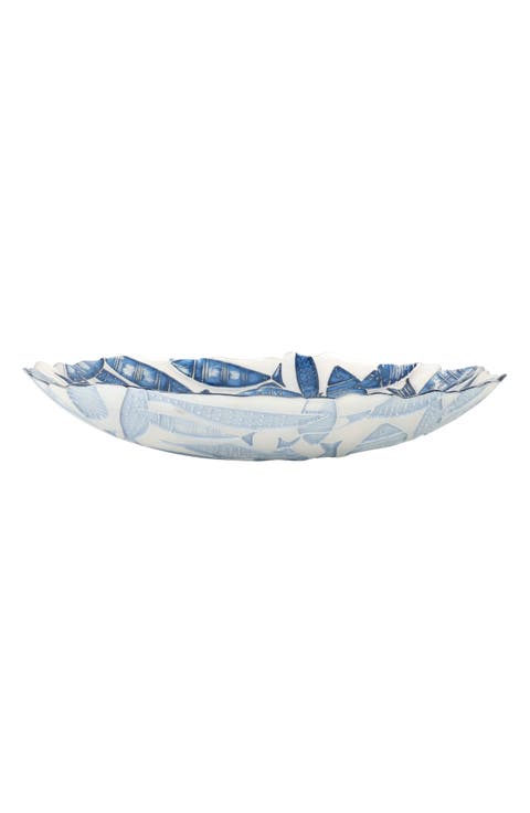 Isola Shallow Glass Bowl