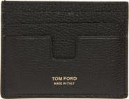TOM FORD T-Line Soft Grain Card Holder