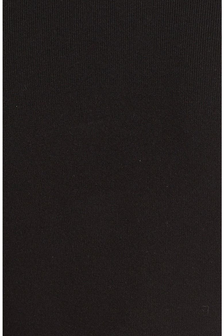 'Ford' Crop Sweater, Alternate, color, BLACK