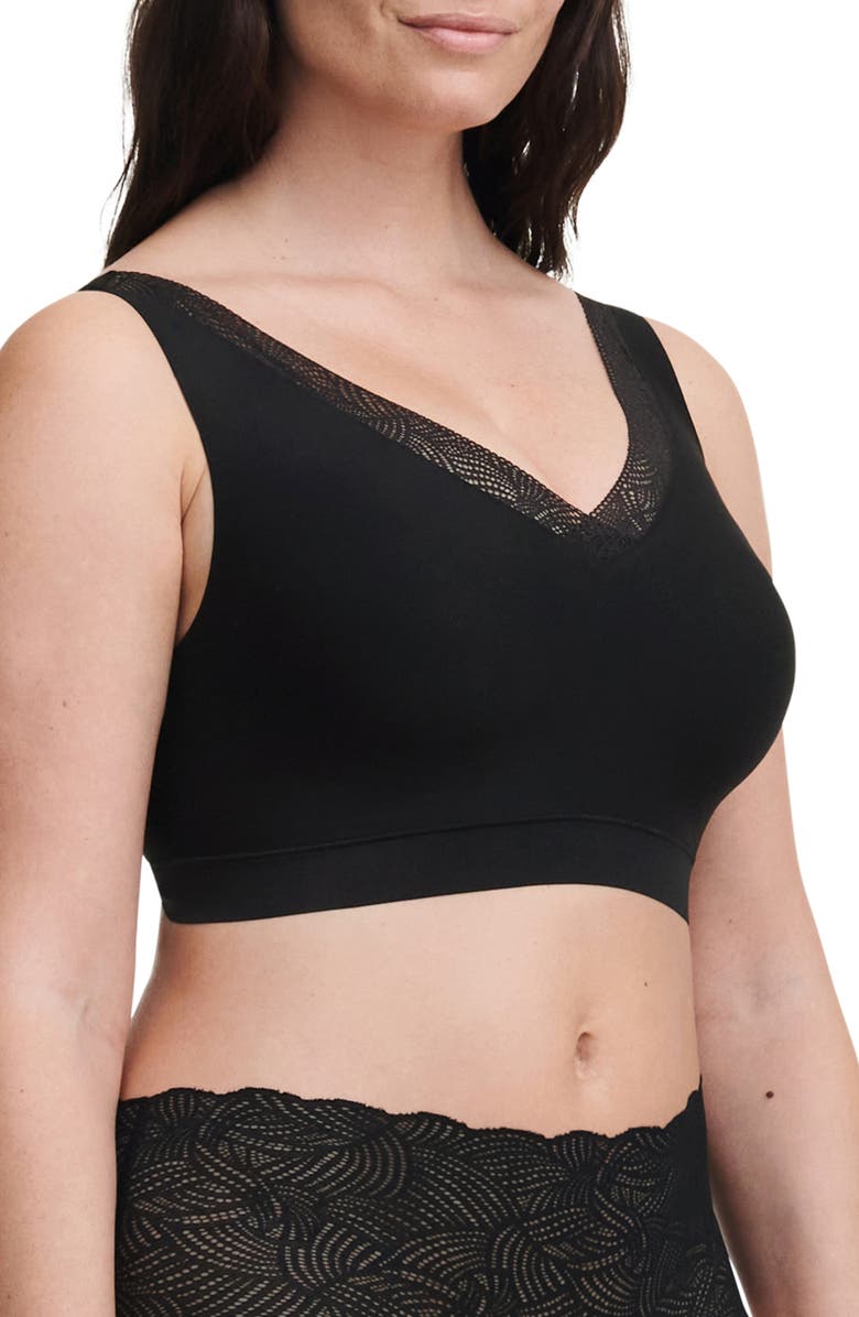 Chantelle Lingerie Soft Stretch Hook & Eye Padded Bra Top, Alternate, color,