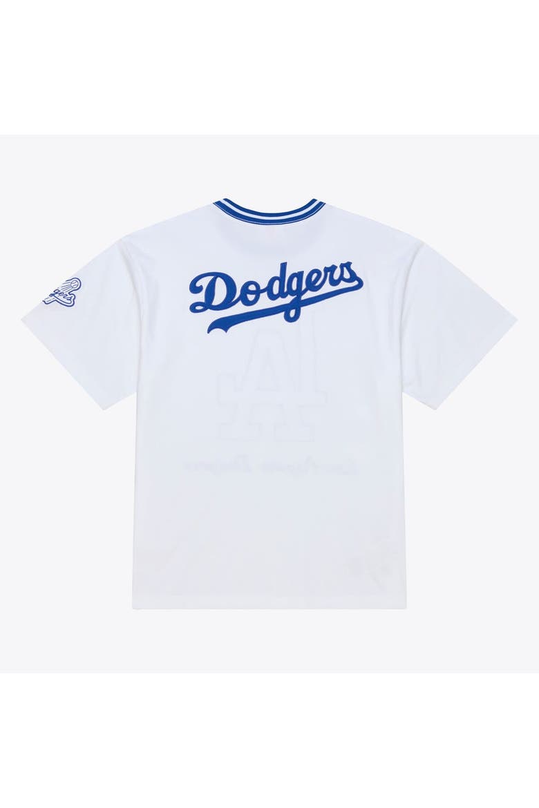 Men's Mitchell & Ness  White Los Angeles Dodgers Cooperstown Collection Arctic T-Shirt, Alternate, color, White
