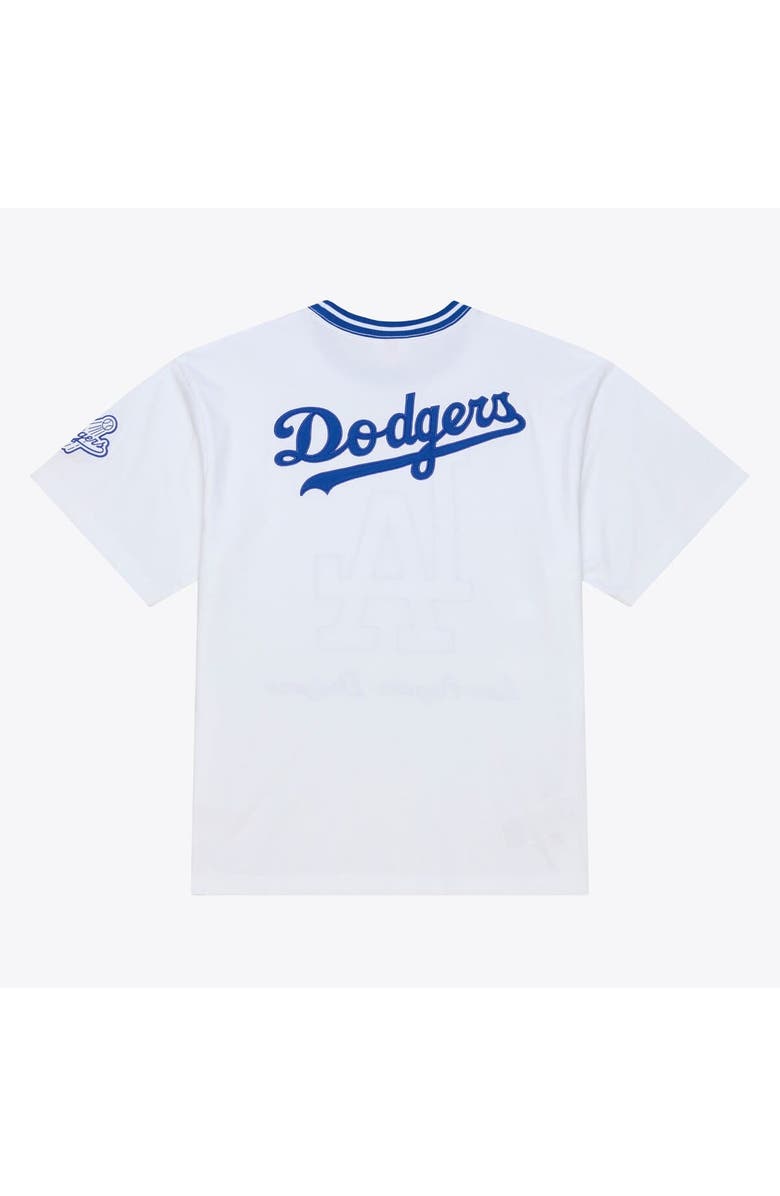 Mitchell & Ness Men's Mitchell & Ness  White Los Angeles Dodgers Cooperstown Collection Arctic T-Shirt, Alternate, color, White