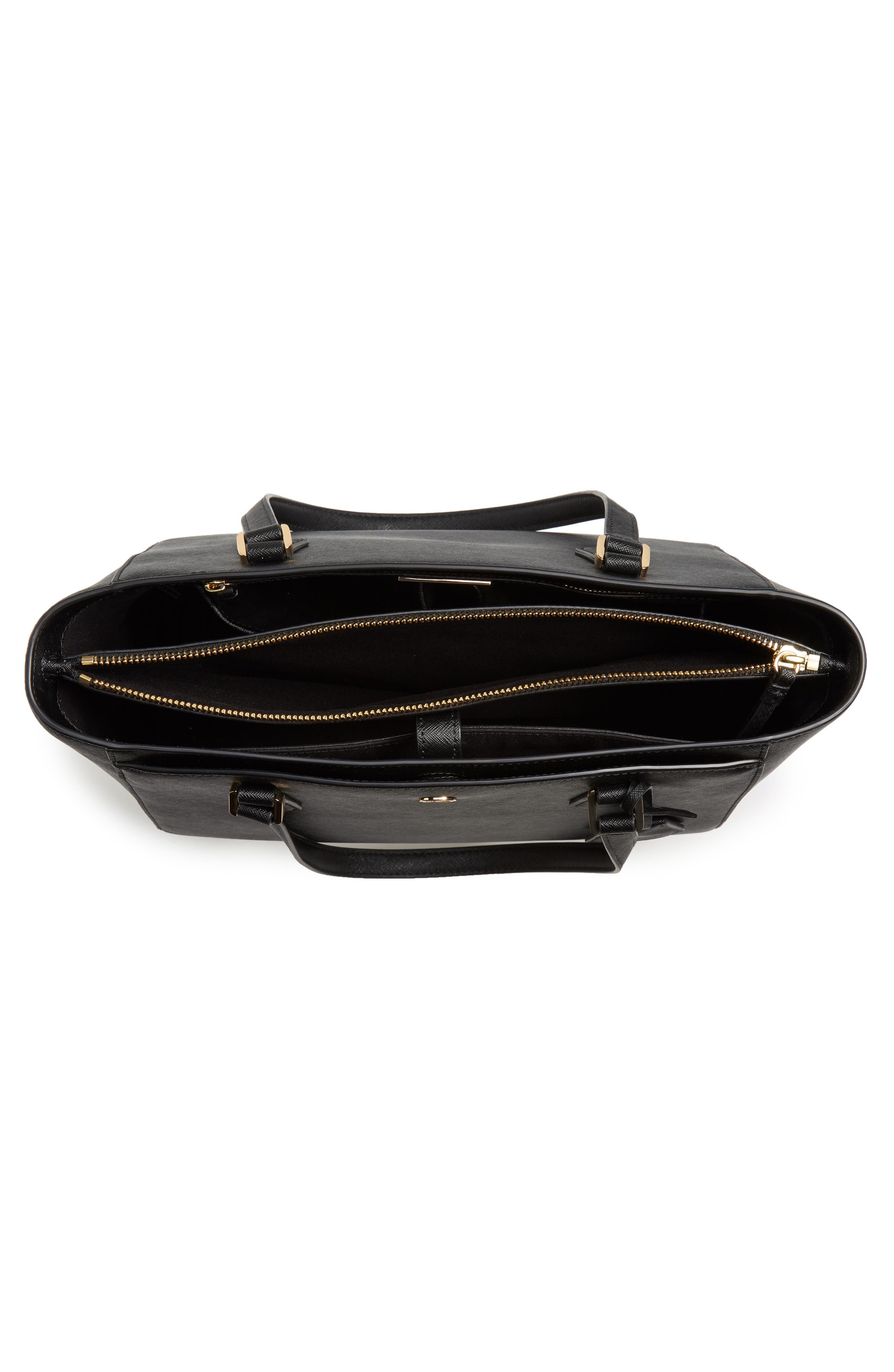 Tory Burch Small Robinson Saffiano Leather Tote, Alternate, color, 