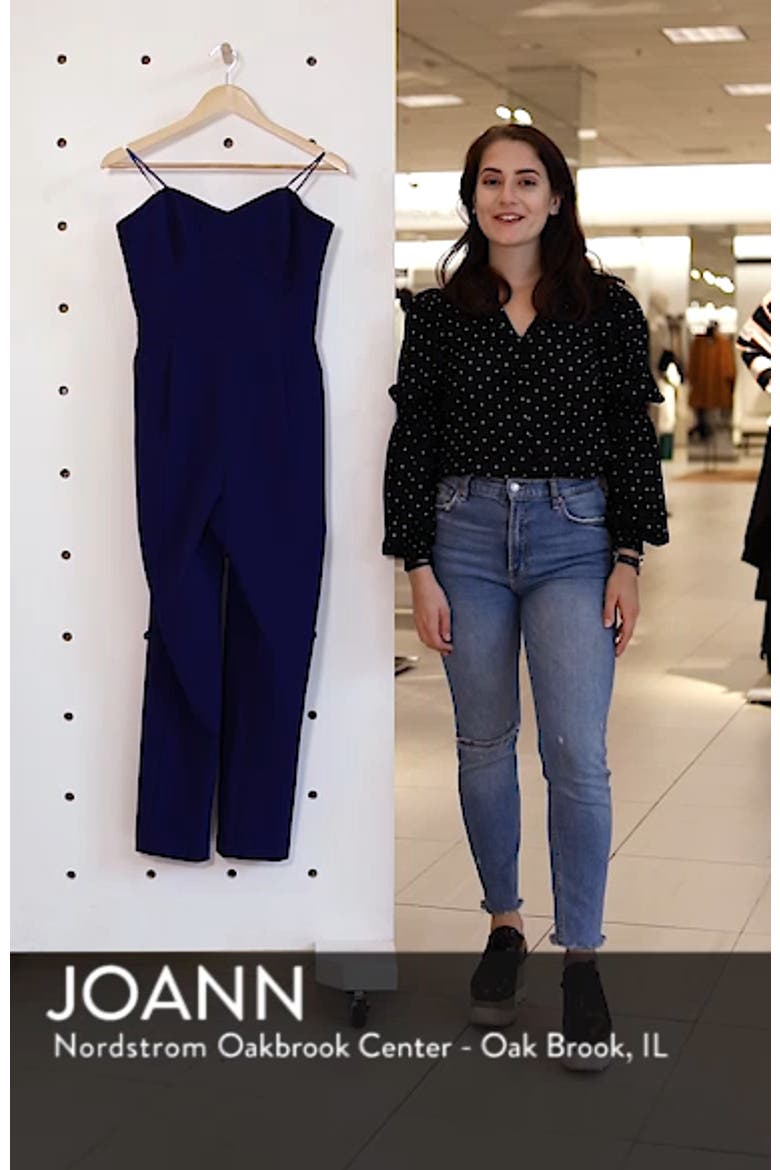 Strapless Slim Leg Jumpsuit video