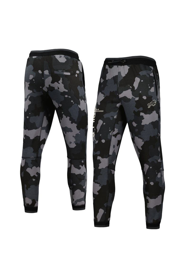 Unisex The Wild Collective Black Buffalo Bills Camo Jogger Pants, Main, color, Black