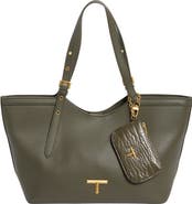 Tahari Amelie Faux Leather Bucket Tote