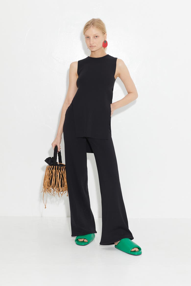 Knits By Canoga Top, Alternate, color, BLACK