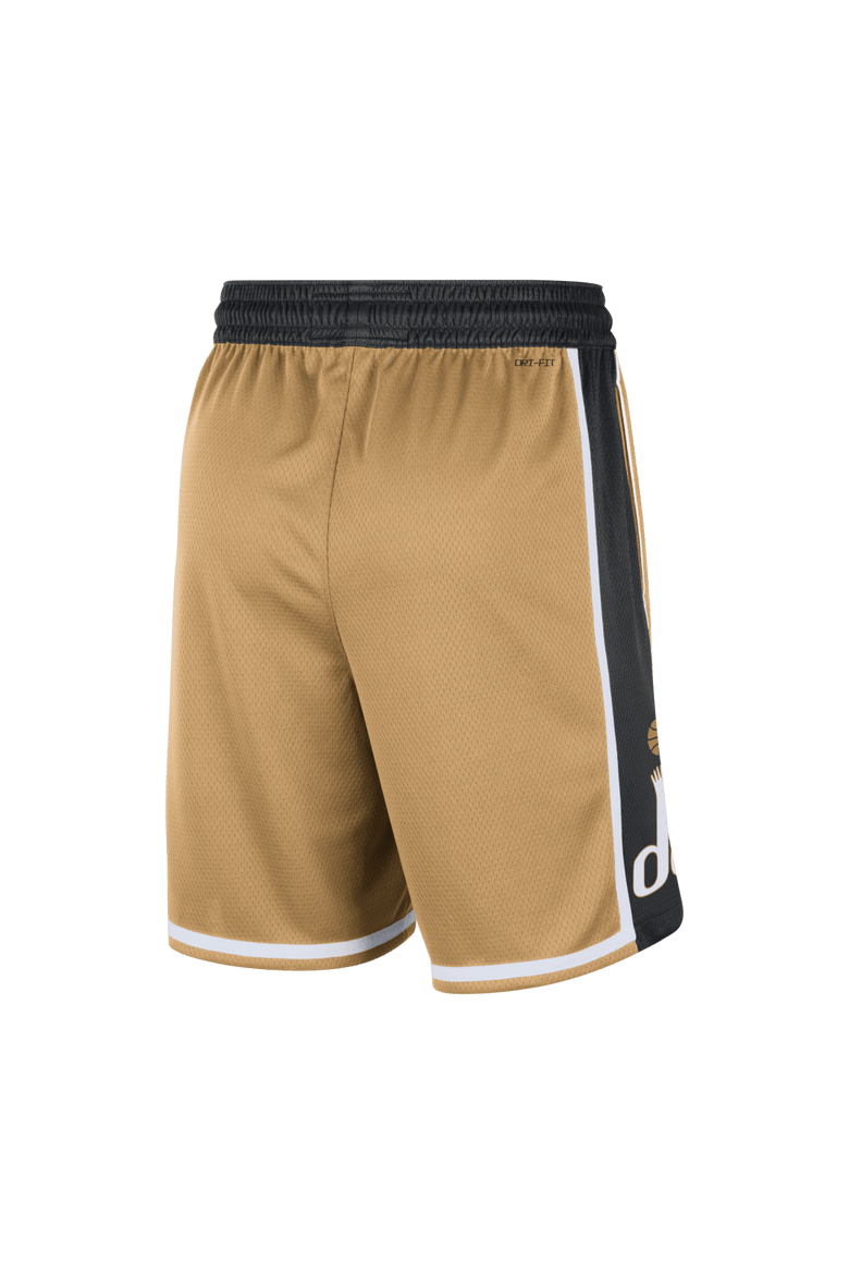 Men's Nike  Gold Washington Wizards 2025/26 City Edition Remix Dri-FIT Swingman Shorts, Alternate, color, Gold