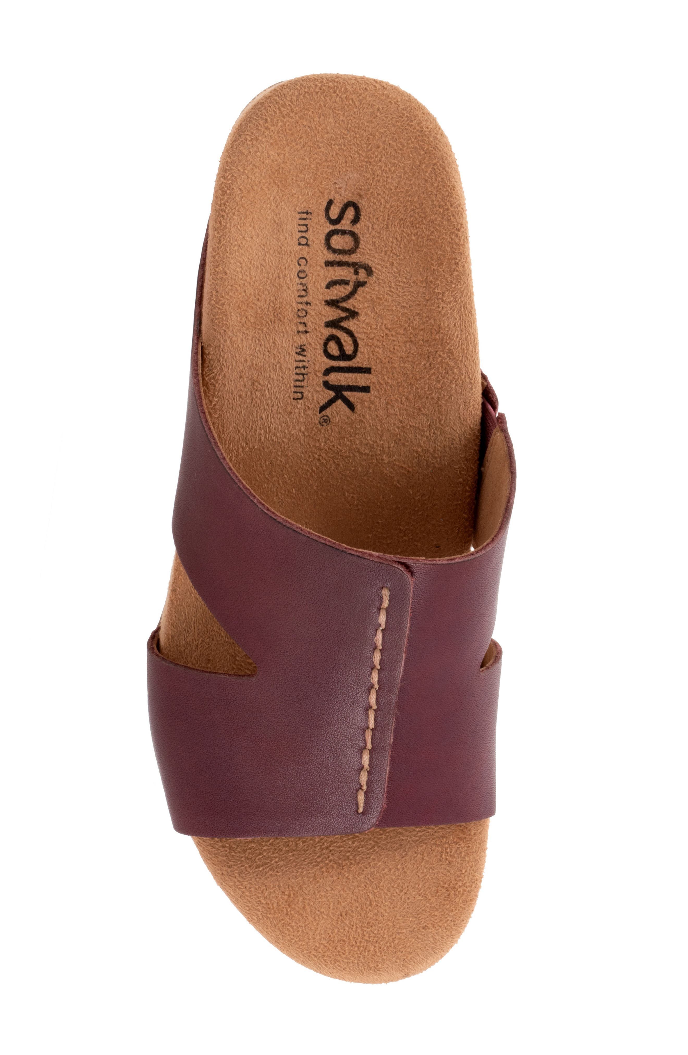 Beverly Sandal, Alternate, color, MAHOGANY