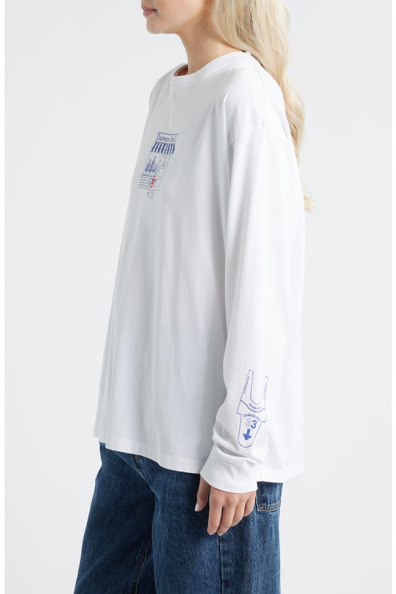 Graphic Deli Organic Cotton Top, Alternate, color, OFF WHITE