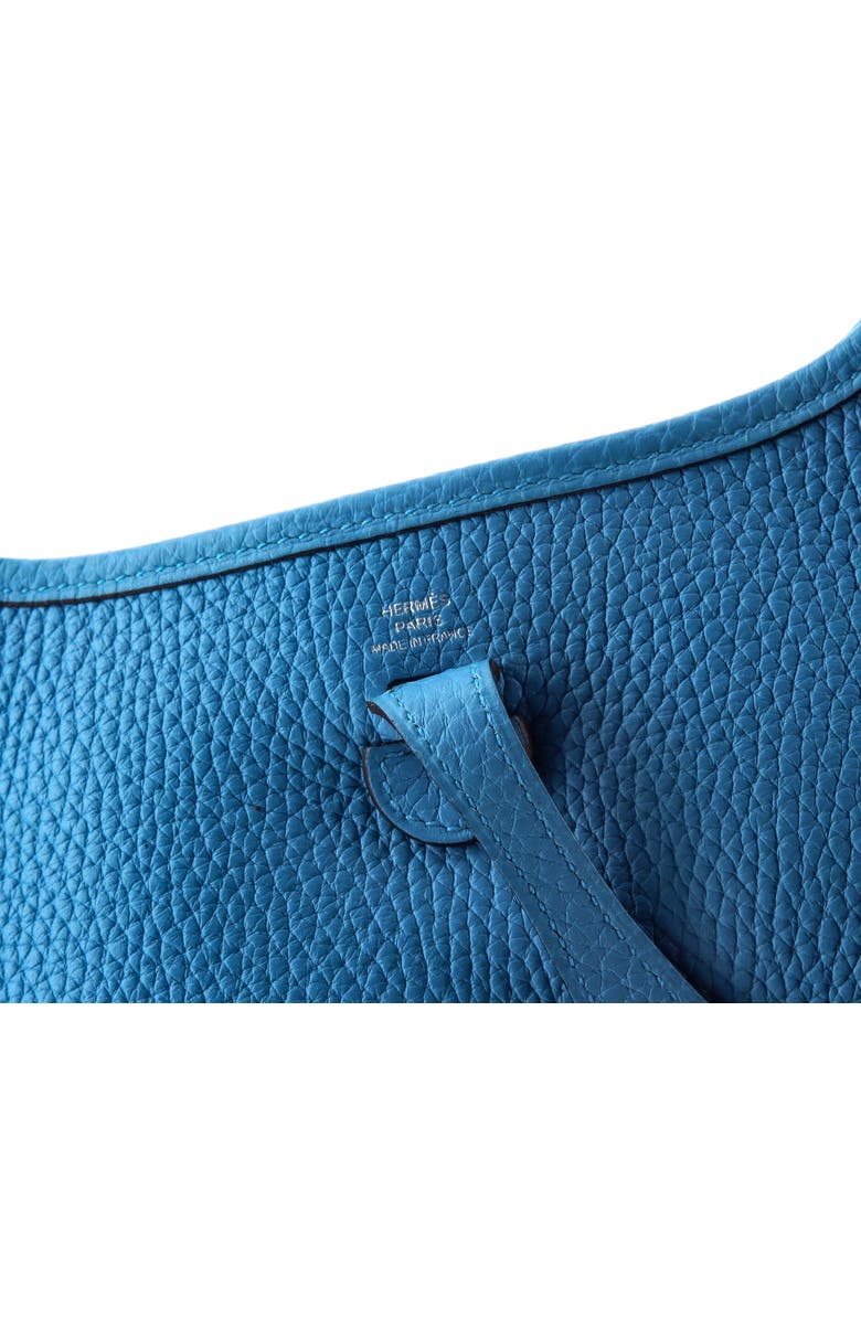 Pre-Owned Hermes Evelyne Bag Gen III Clemence TPM, Alternate, color, Bleu Hydra