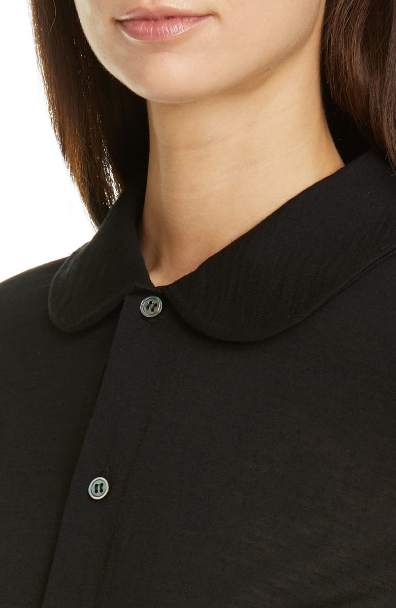 Tao Comme des Garçons Tricot Comme des Garçons Peter Pan Collar Wool Blend Cardigan, Alternate, color, 