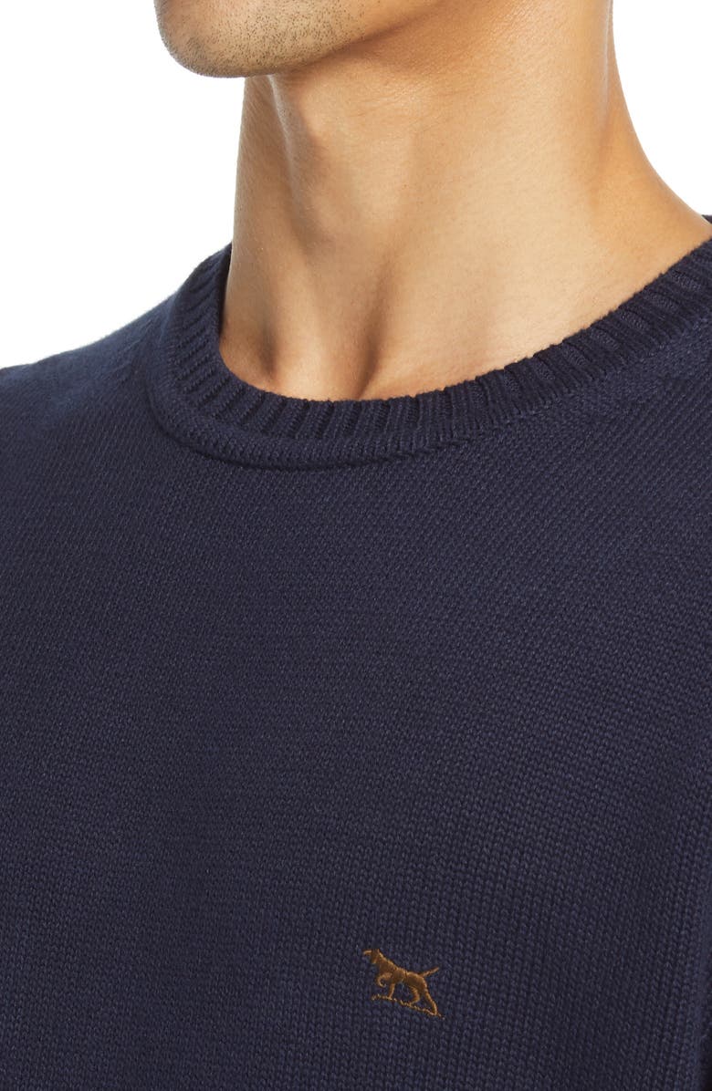 Rodd & Gunn Crewneck Cotton Sweater, Alternate, color, Sapphire