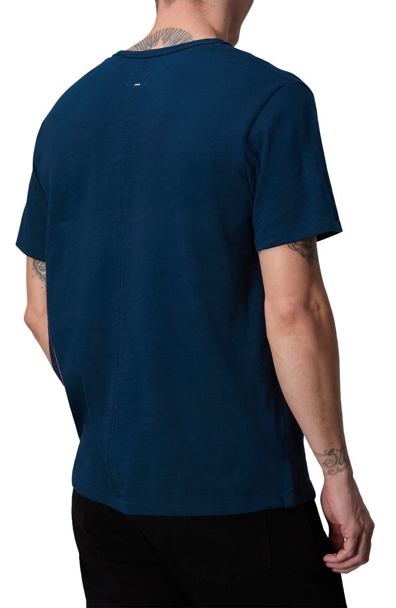 Men's Classic Flame Slub Cotton T-Shirt