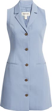 Open Edit The Icon Sleeveless Blazer Dress