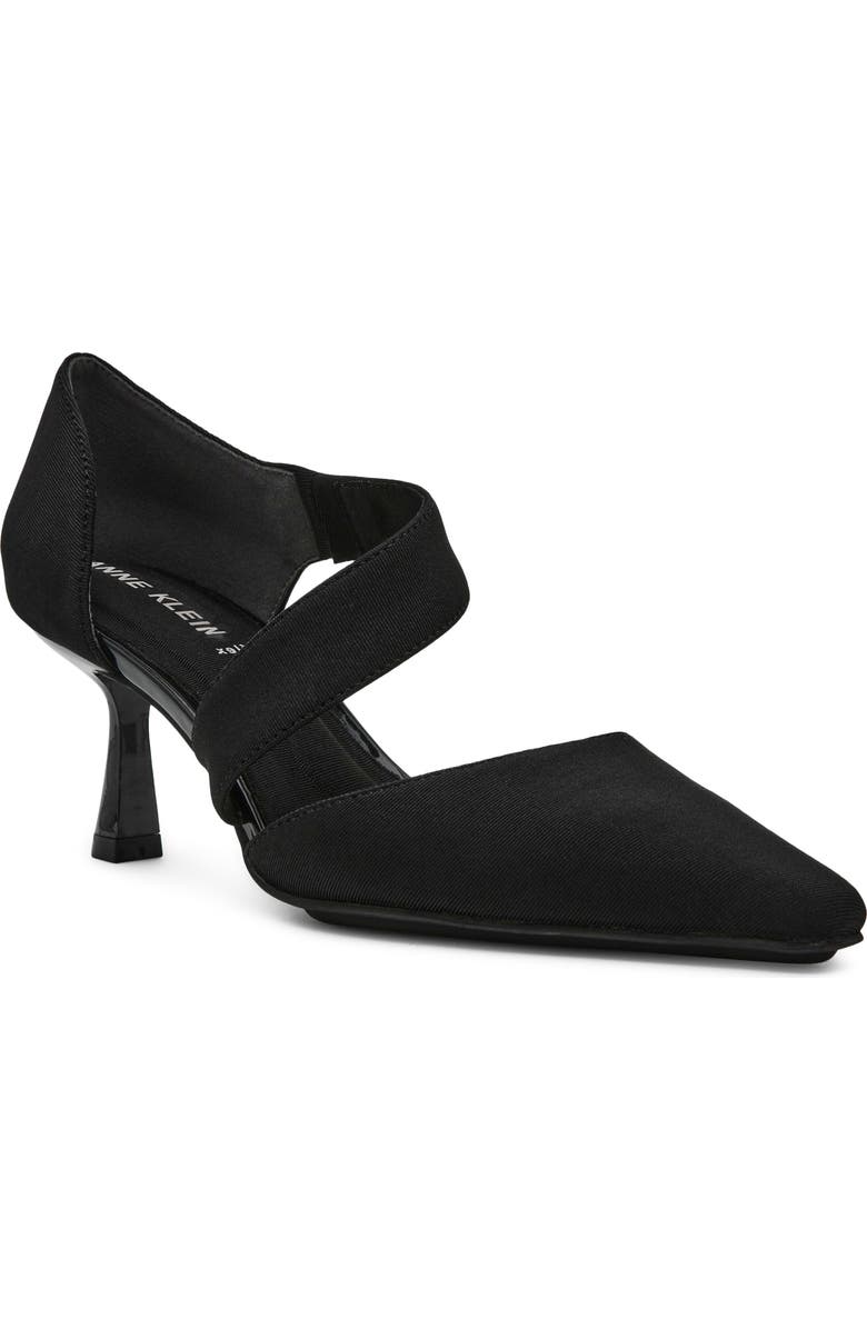 Anne Klein Cerys Pump, Main, color, Black Stretch