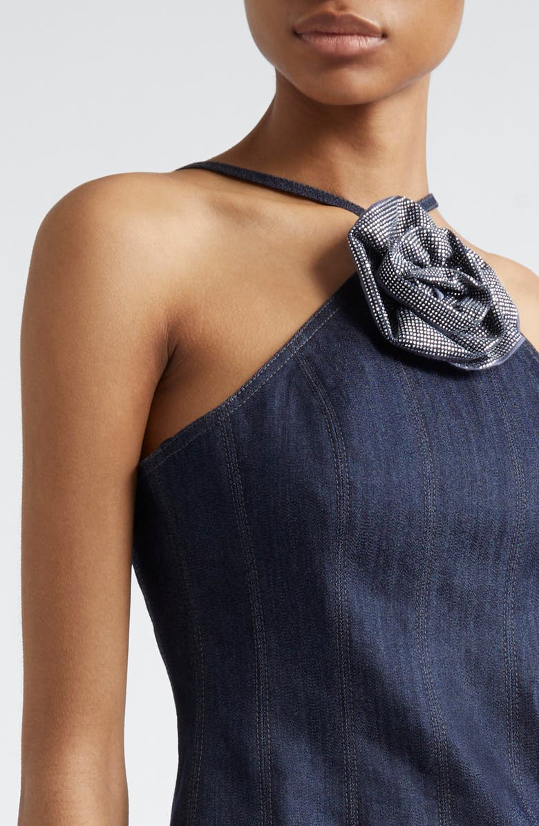 Cinq à Sept Odetta Denim Minidress, Alternate, color,