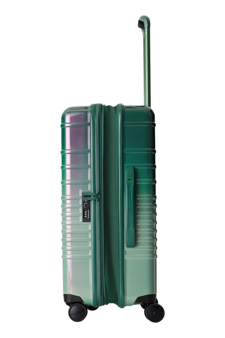 The Wicked Medium Check-In Roller, Alternate, color, EMERALD OMBRE