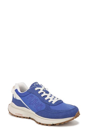 Ryka Women's Jog On Slip On Bungee Sneakers In Dazzling Blue