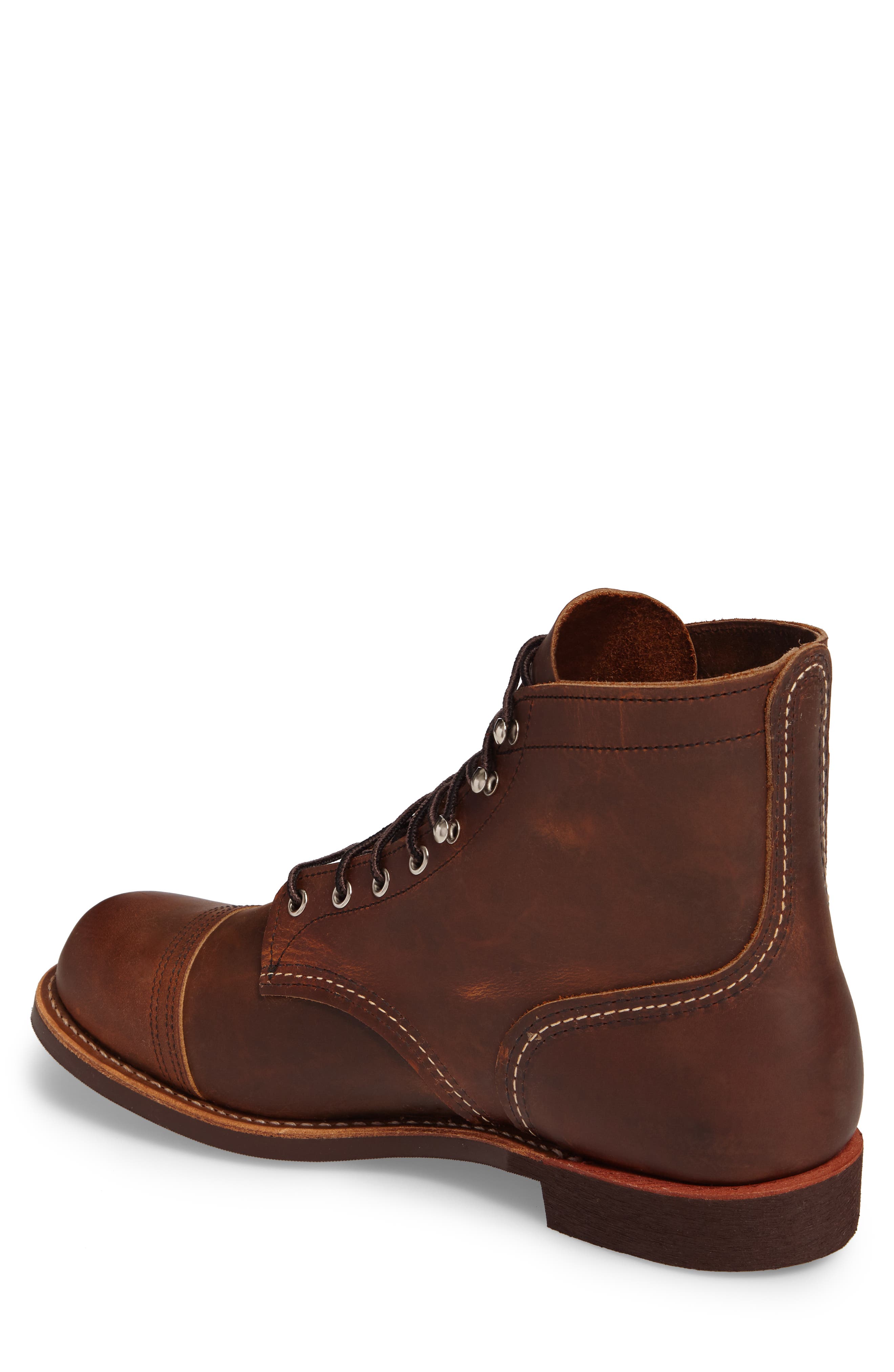 Red Wing Iron Ranger Cap Toe Boot, Alternate, color, Copper Leather