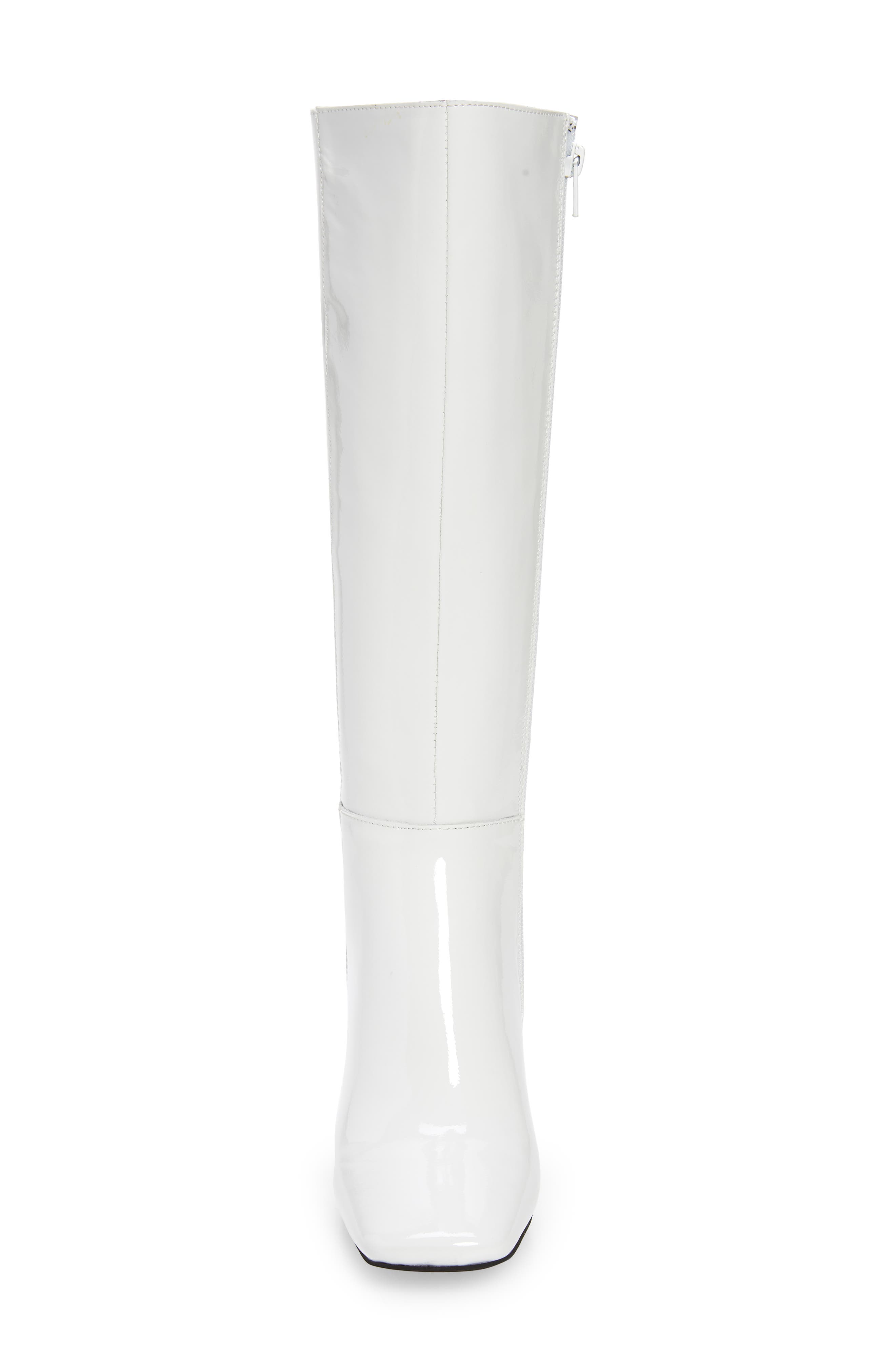 Patti Knee High Boot, Alternate, color, WHITE PATENT